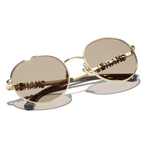 chanel womens sunglasses made in italy|CHANEL Sunglasses: Pantos Sunglasses, metal — Fashion.